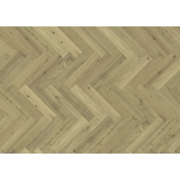 Kährs Dub CC Dim bílý L - Dřevěná podlaha Kährs Master Herringbone