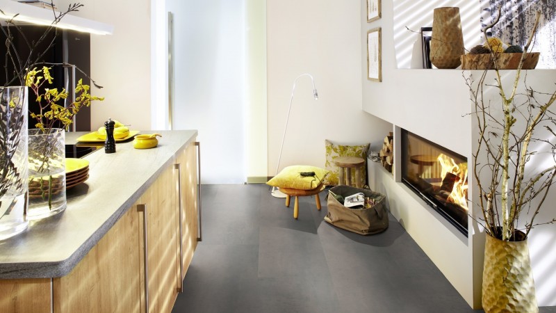 Wineo Rough Concrete - Vinylová podlaha Wineo 800 click Stone XL