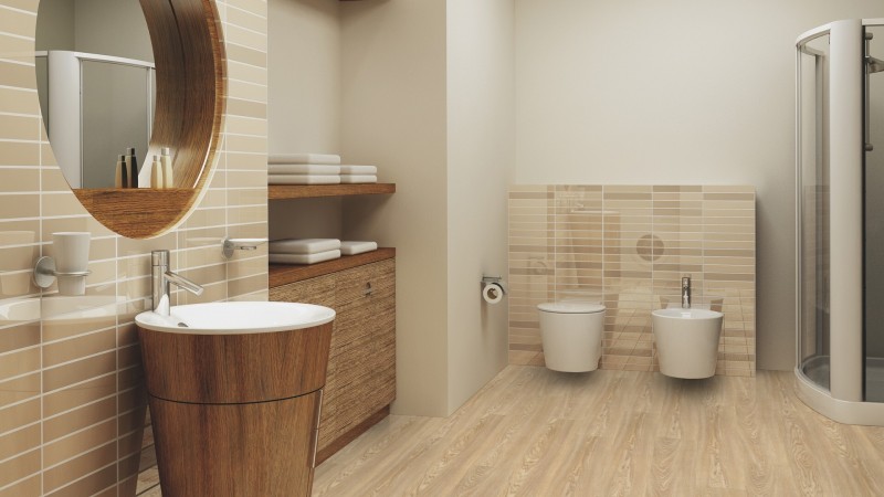 Wineo Dub Classic Spring - Ekologická podlaha Wineo 1500 Wood L