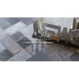 Gerflor Medley Brown - PVC vinyl v metráži Gerflor HQR 