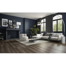 Wineo Dub Comfort Dark - Vinylová podlaha Wineo 400 lepená Wood XL