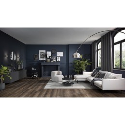 Wineo Dub Comfort Dark - Vinylová podlaha Wineo 400 lepená Wood XL