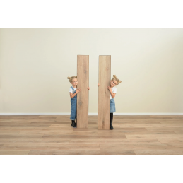 Wineo Rustic Oak Ginger - Ekologická podlaha Wineo 1000 click HDF Wood XL Premium