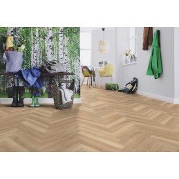 Wineo Welcome Oskar - Ekologická podlaha Wineo 1200 Herringbone Wood XS