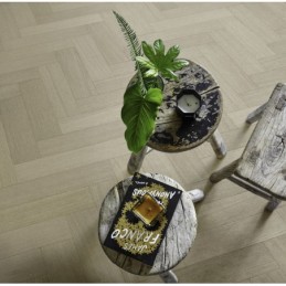 Dub Mint Herringbone-levá - Dřevěná podlaha Kährs Life Authentic Herringbone